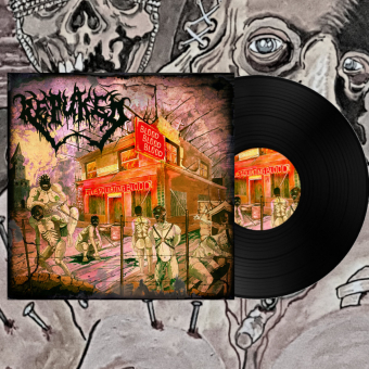 REPUKED Club Squirting Blood LP BLACK [VINYL 12"]
